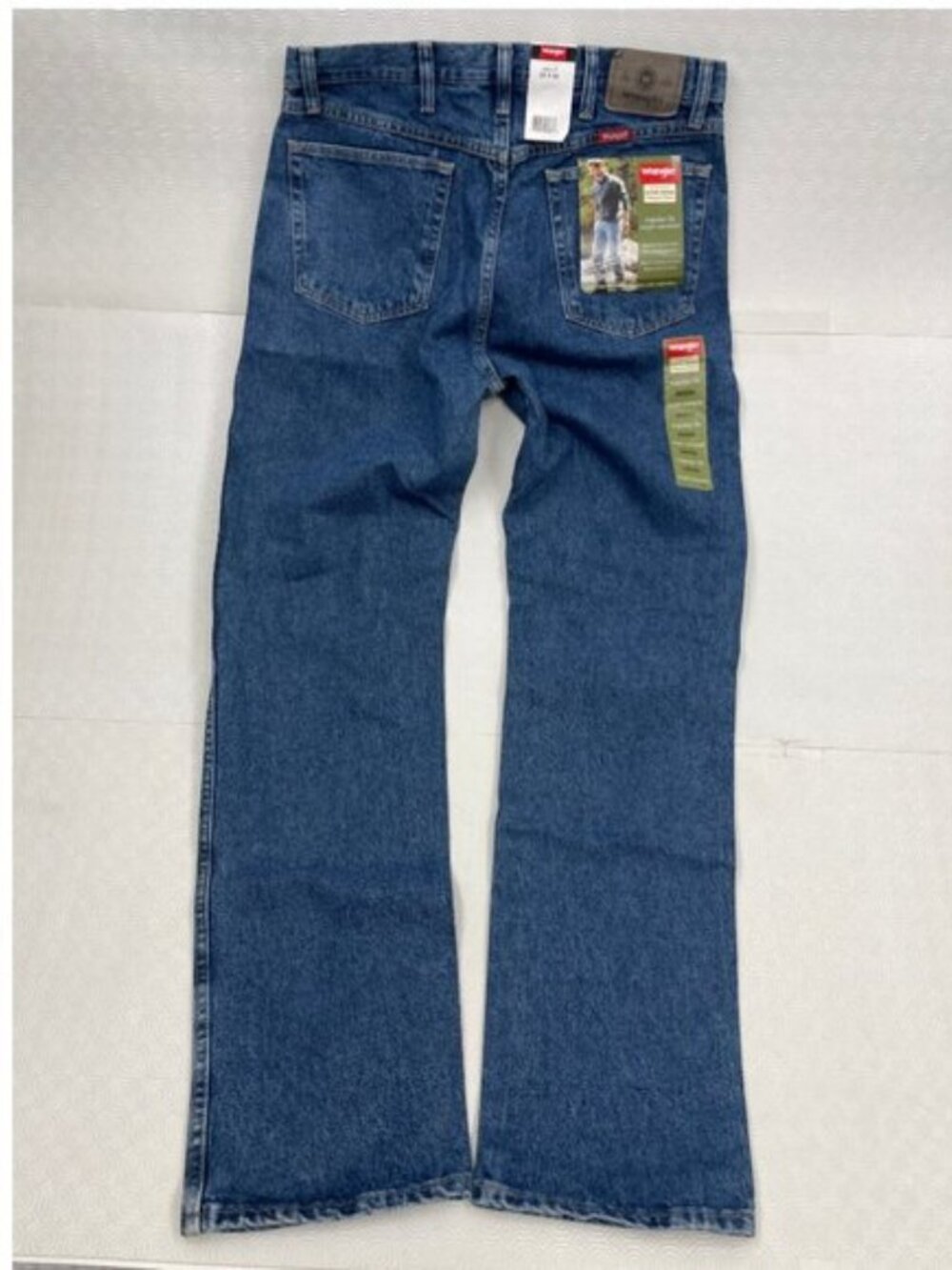 Wrangler Hero Five Star Men's Regular Fit Straight Leg Blue Jeans 34x34 NWT